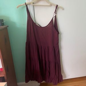 Brandy Melville maroon dress